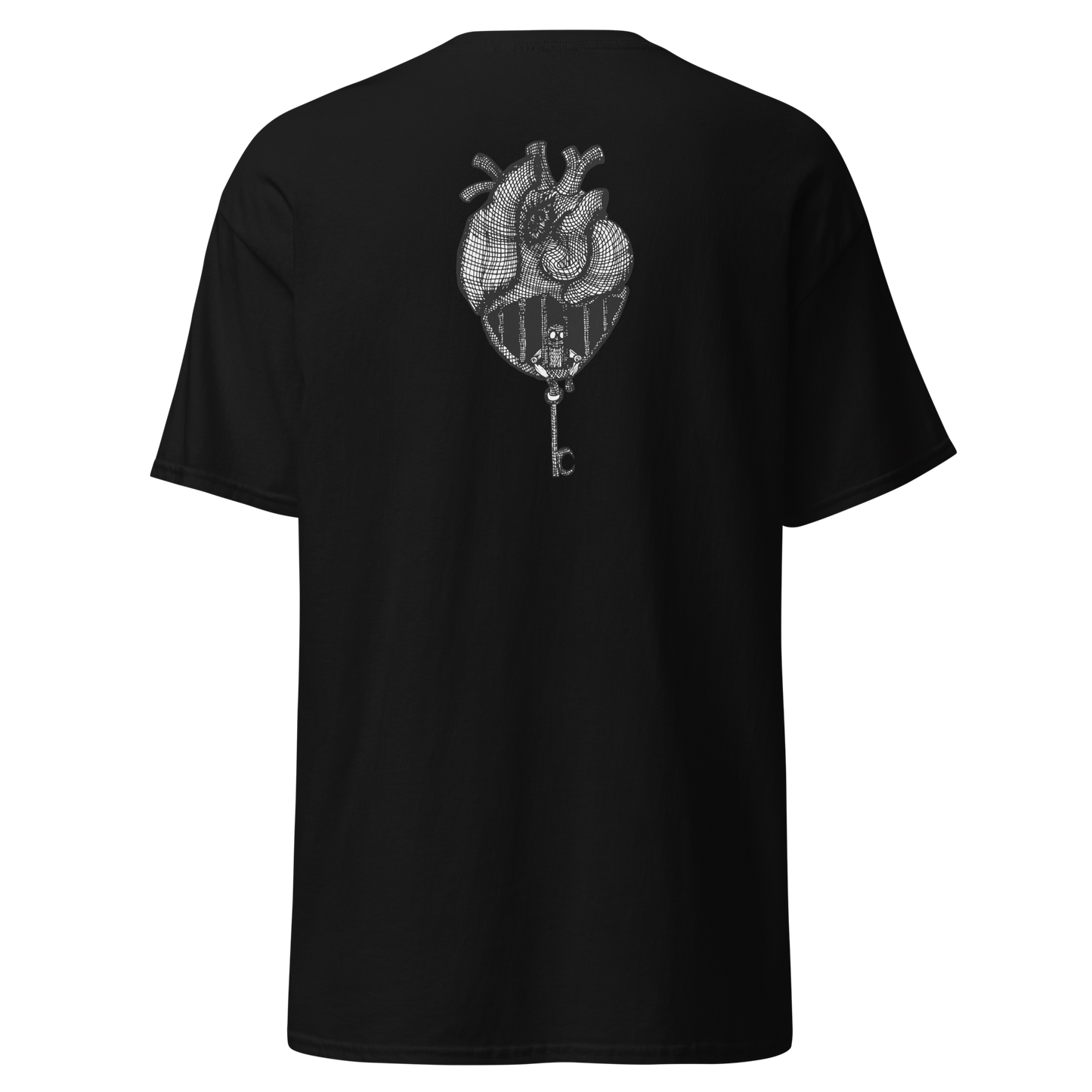 Heart Cage x lotta1nk Tee BACK PRINT