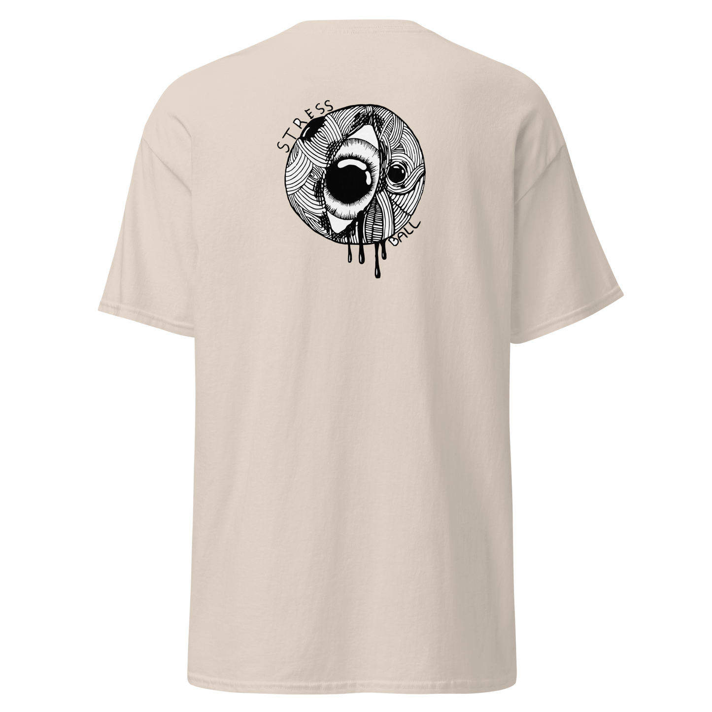 Stress Ball x lotta1nk Tee BACK PRINT
