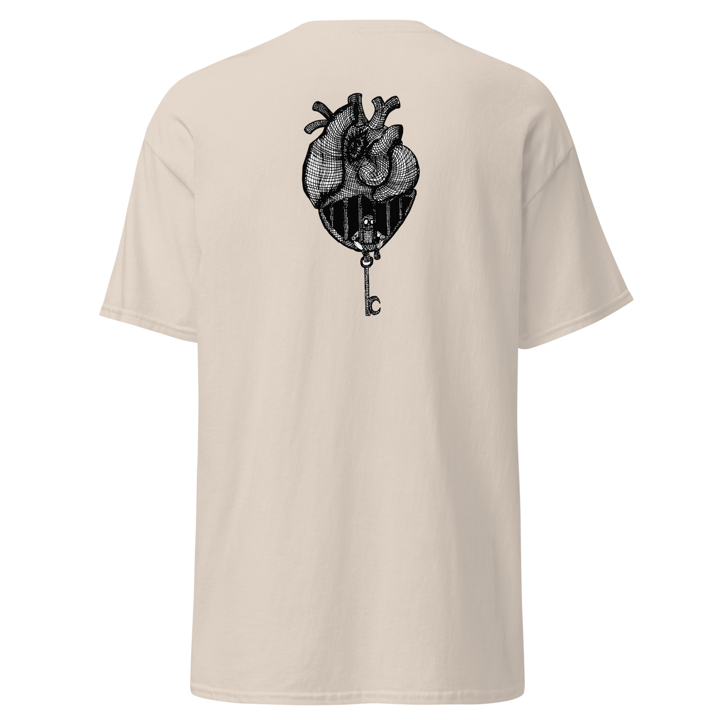 Heart Cage x lotta1nk Tee BACK PRINT