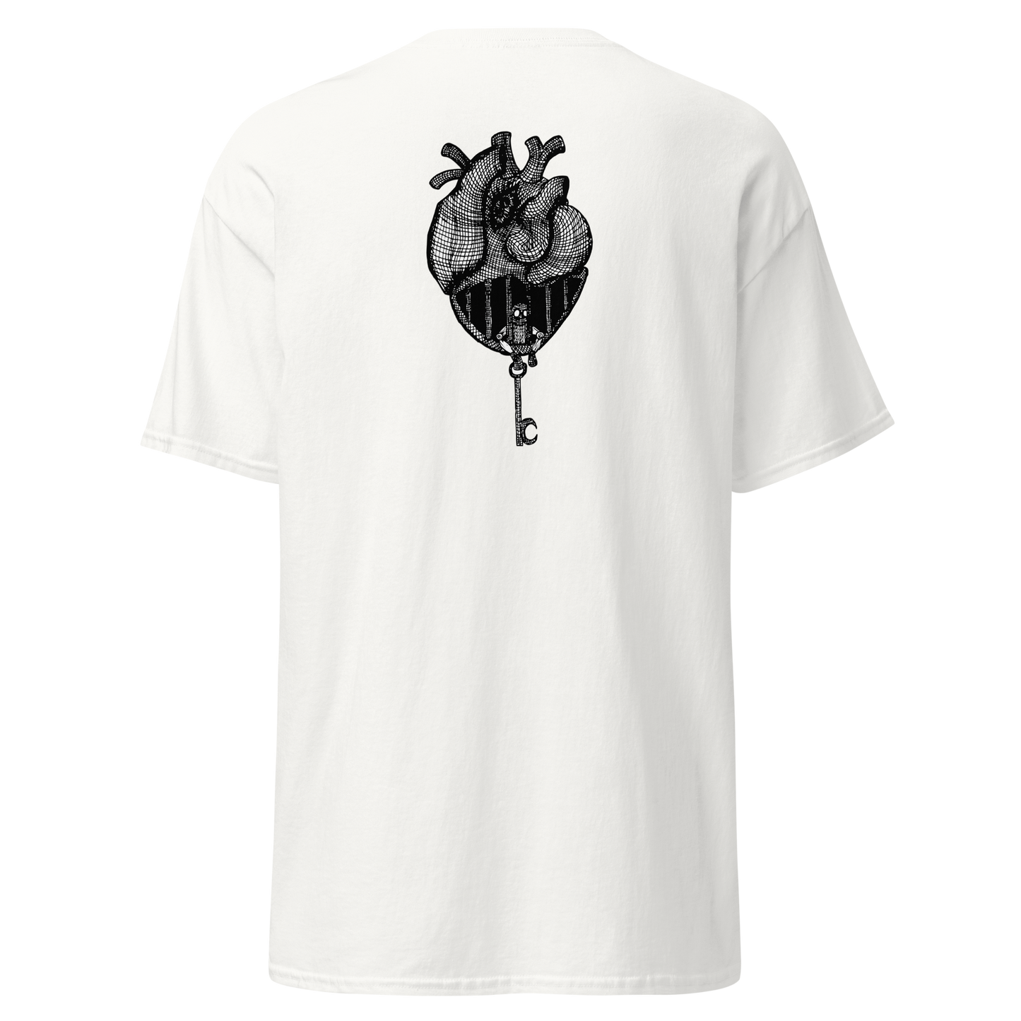 Heart Cage x lotta1nk Tee BACK PRINT