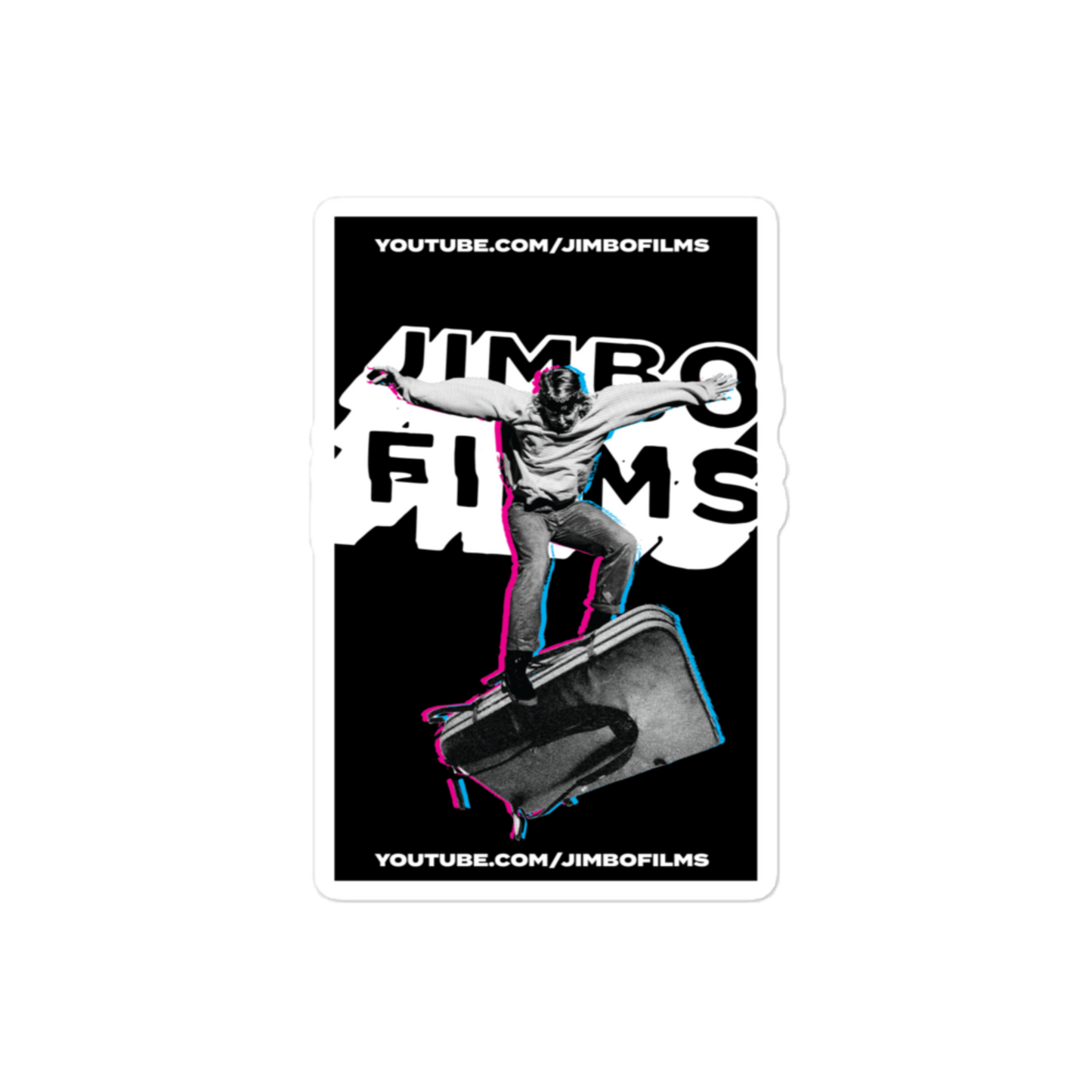 Crashpad Kickflip x JimBo Films sticker