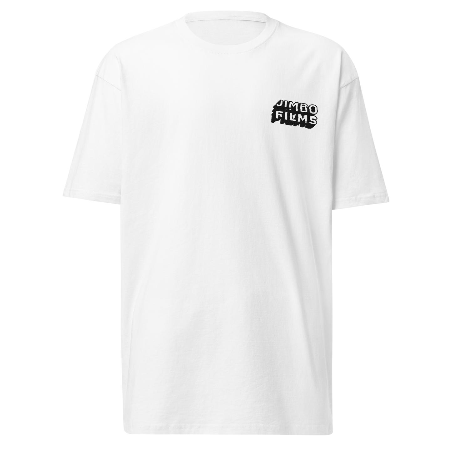 Crashpad Kickflip Heavyweight Tee Black Embroidery