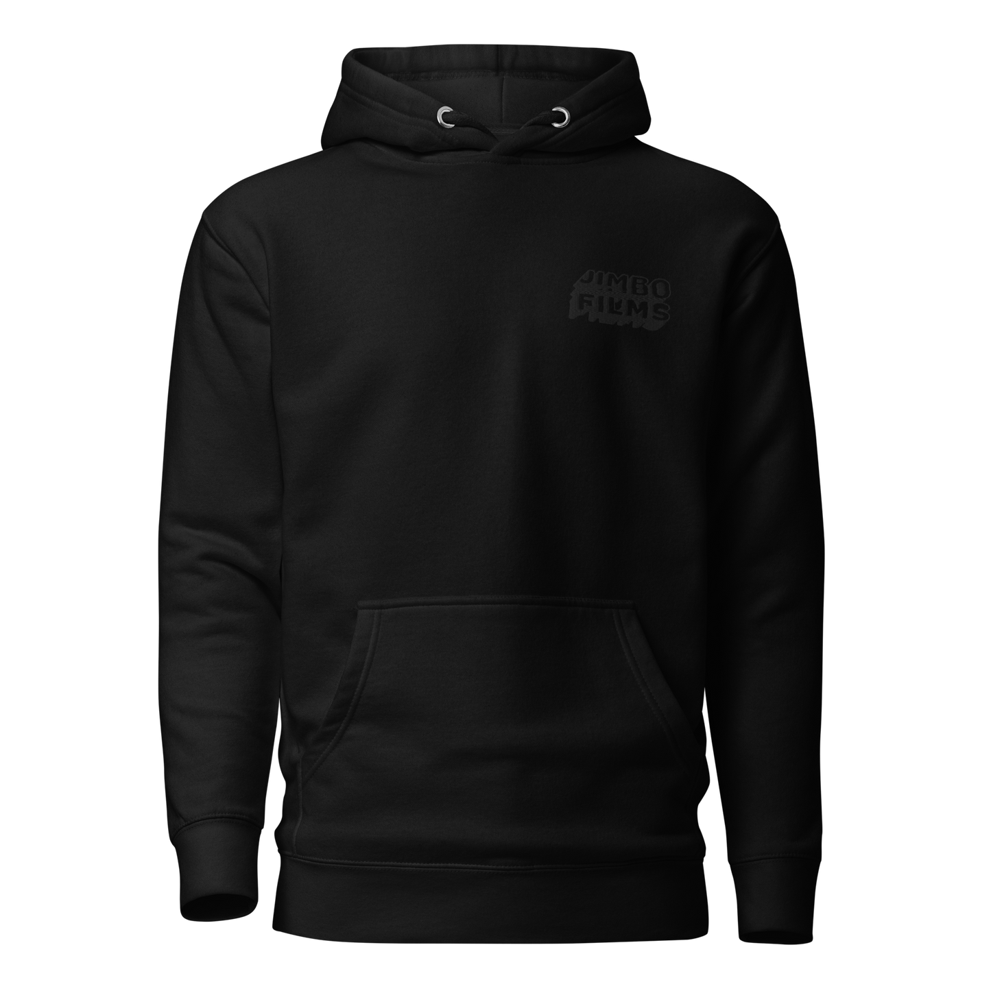 Crashpad Kickflip Hoodie - Black Embroidery