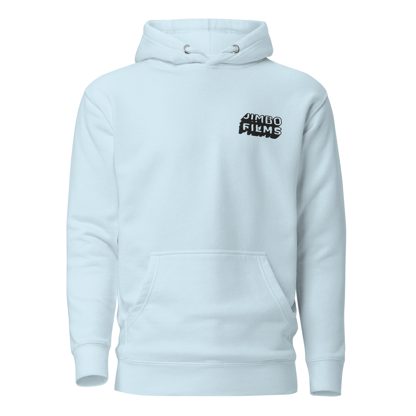 Crashpad Kickflip Hoodie - Black Embroidery